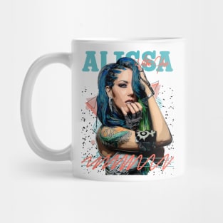 Alissa White Gluz Fan Art Retro design // Vintage Mug